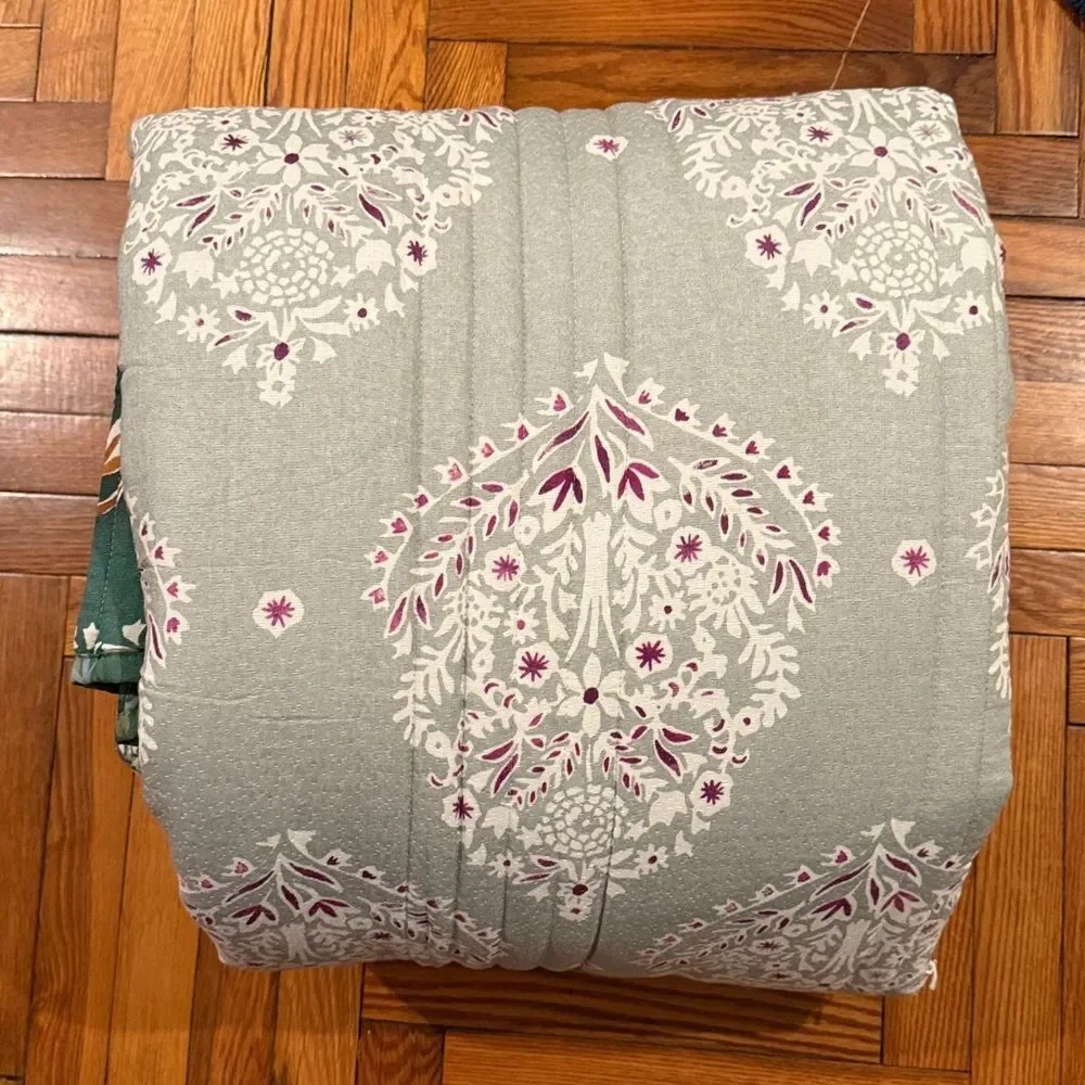 Anthropologie The Printed Textured Cotton Quilt Collection
